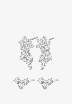 Hey Happiness, BLOOMING FLOWER PACK OF 2 - Ohrringe - silver-coloured