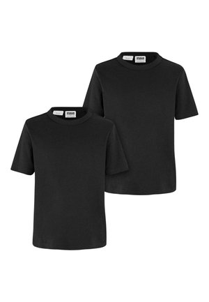 Urban Classics TEE 2-PACK - T-shirt - bas - black black