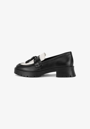 Lasocki, LOAFERS - Jalga libistatavad jalanõud - black/white