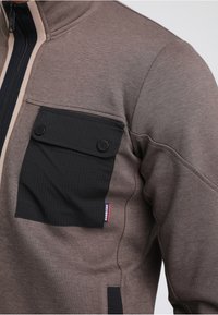 Gabbiano Sweat zippé - taupe