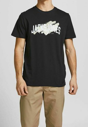 Print T-shirt - black