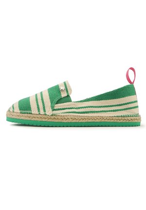 STRIPED - Espadrille - smaragdgrün