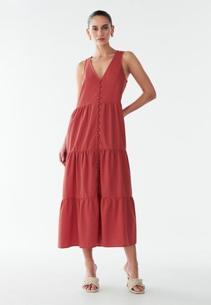 POLLY - Vapaa-ajan mekko - terracotta