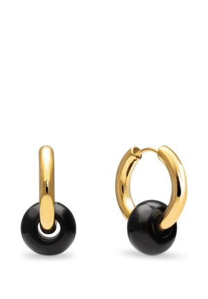 CARMEN TRUE HOOP - Pendientes - black