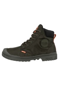 Palladium - PAMPA - Schnürstiefelette - olive night Thumbnail-Bild 1
