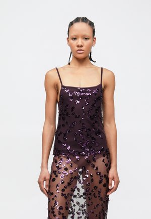 ISBERGA - Topp - plum perfect