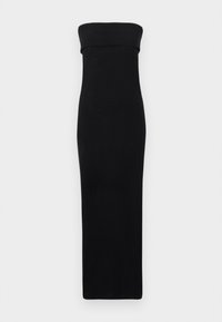 BANDEAU DRESS - Strikket kjole - black