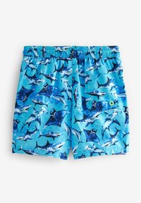 Next PRINTED REGULAR FIT - Uimashortsit - blue shark