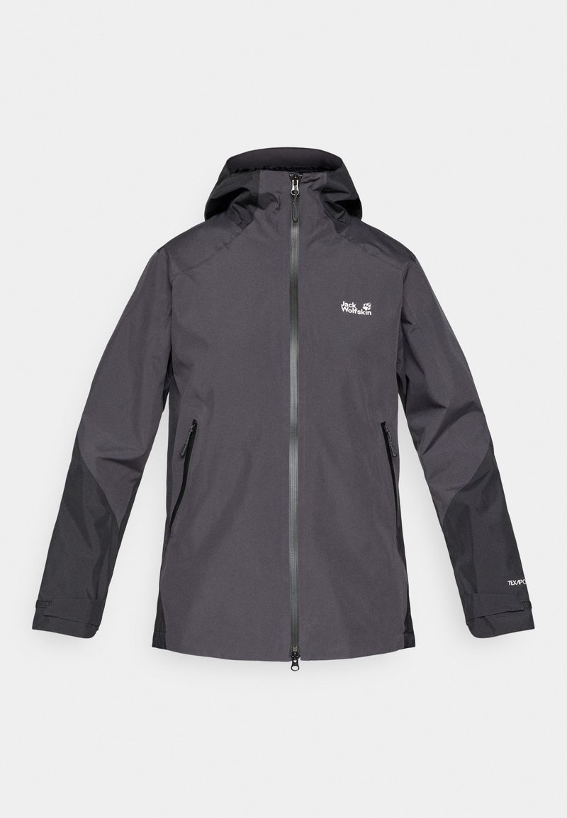 Jack Wolfskin Hardshell-jas zwart