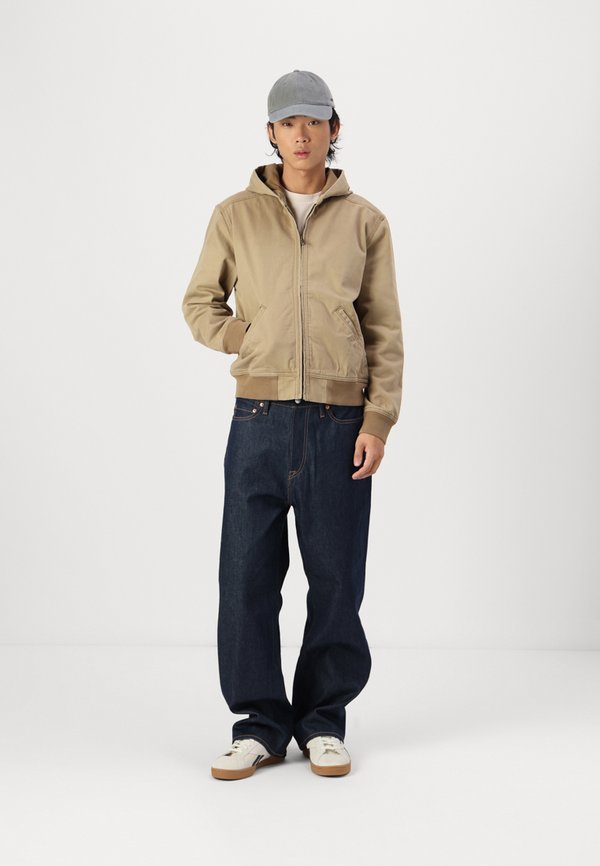 Hooded Workwear Jacket - Summer jacket - tan3