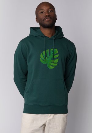 MONSTERA 2.0 - Sweat à capuche - glazed green
