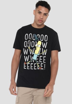 Cotton Soul, RICK AND MORTY OOWWEEEEE - Print T-shirt - black