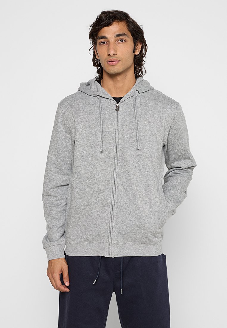 Lerros Sweater met rits grijs