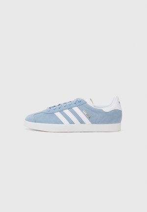 GAZELLE UNISEX - Sneakers low - tactile blue/white/gold-coloured