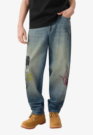 Evisu, JEANS - Jeans baggy - blue