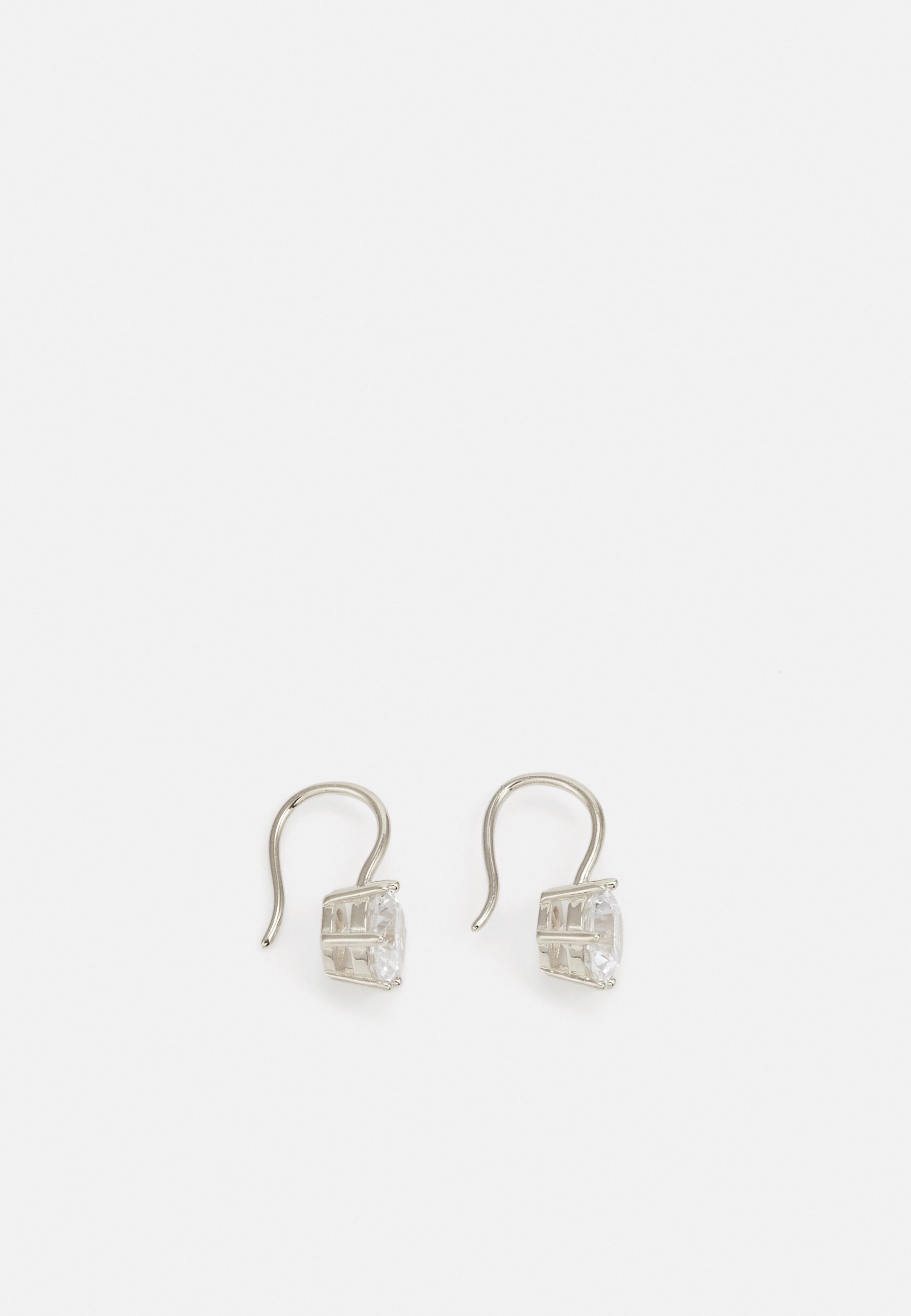Orecchino Singolo Thomas Sabo Donna, Argento Sterling 925, Pietra Bianca E Oro, Charm Club