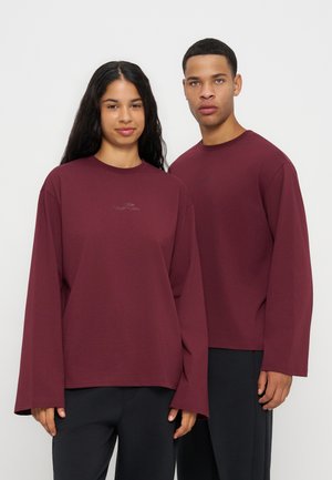 YOURTURN by Zalando, UNISEX REGULAR FIT - T-shirt à manches longues - burgundy