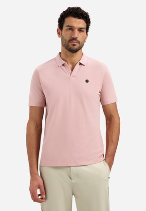 BASIC WITH V-NECK - Poloshirt - light mauve