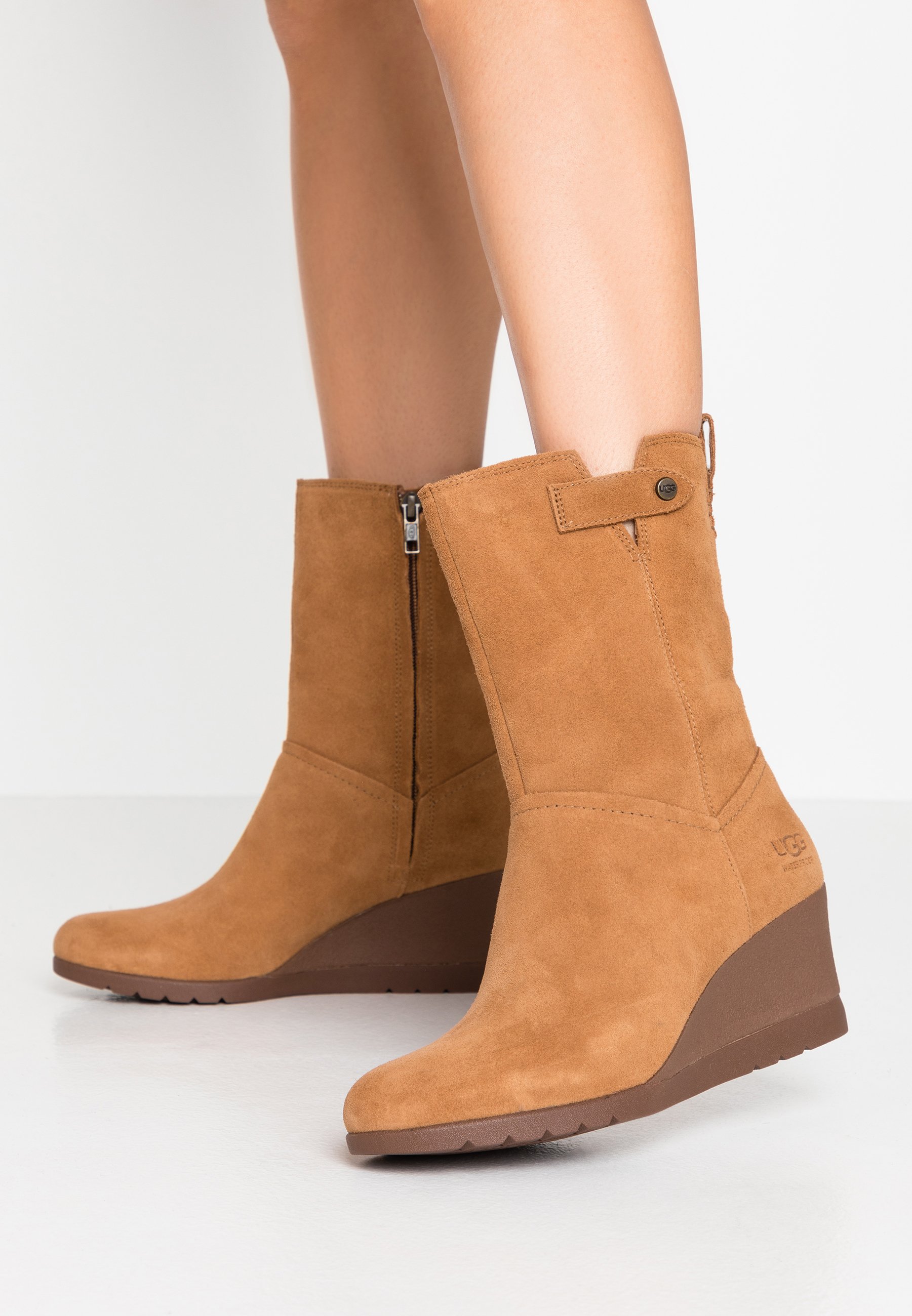 Sobriquette ugg wedge ankle boots 