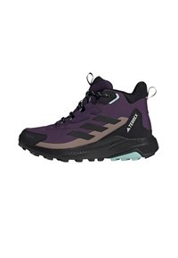 ANYLANDER  - Trail running shoes - jq aurora plumcore blacktrace brown