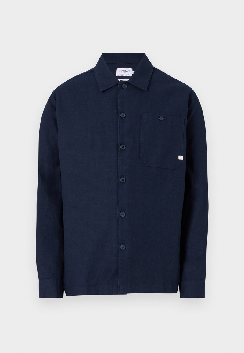 Farah Overhemd donkerblauw