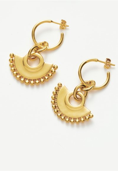 Missoma ZENYU CHANDELIER SMALL HOOP EARRINGS - Auskarai - gold-colured