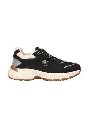 Calvin Klein, SNEAKERS UNISEX CON LOGO CK E SUOLA CHUNKY - Sneakers basse - nero