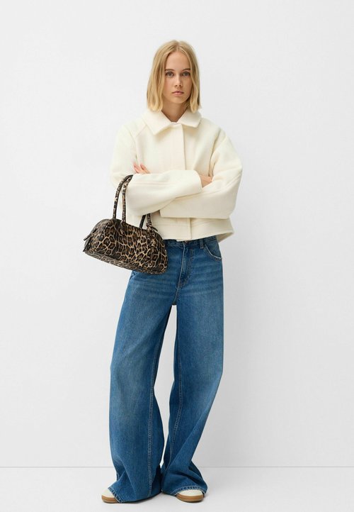 Stradivarius DOUBLE-FACED - Cabas - black/noir - ZALANDO.CH