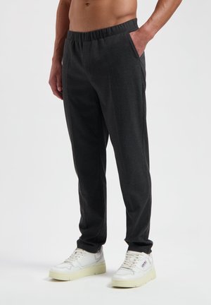 CLEAN - Trousers - grey melange
