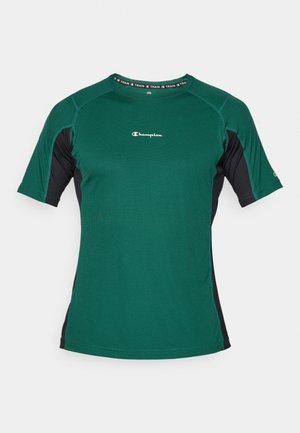 Champion FITTED TRAINING - Camiseta deportiva - dark green