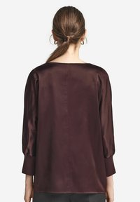 Falconeri Bluse - dunkelgrün ebony