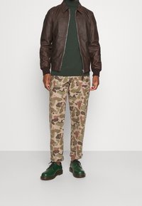 Selected Homme Svetr - mottled dark green