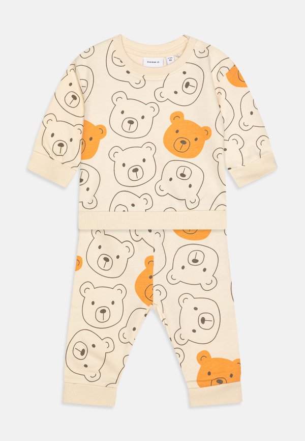 NBNBARE UNISEX SET - Sweatshirt - summer sand