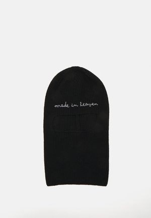EMBROIDERED BALAKLAVA UNISEX - Beanie - black