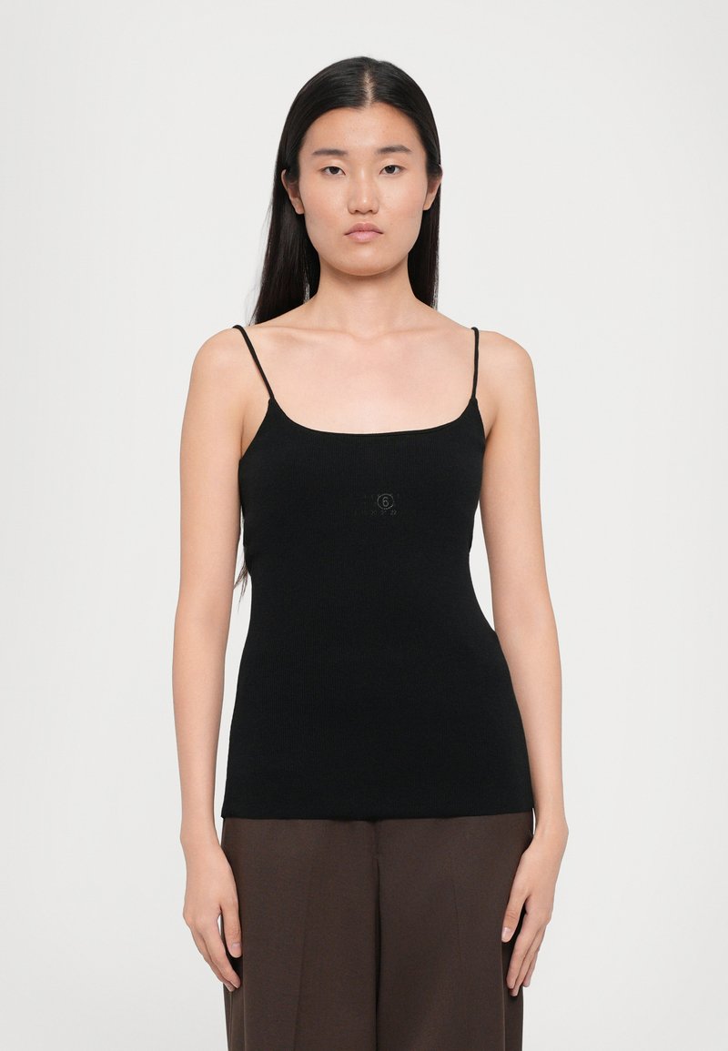 MM6 Maison Margiela TANK - Débardeur - black