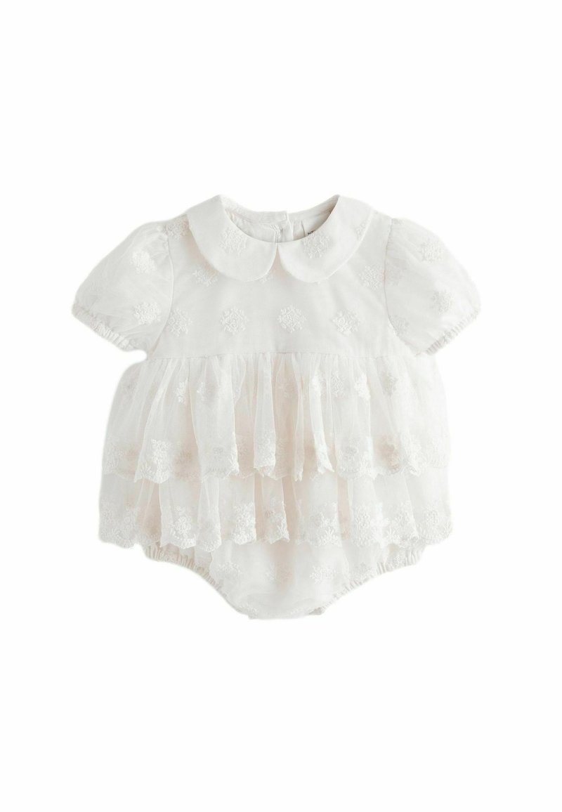 Next - CHRISTENING BLOOMER REGULAR FIT - Vapaa-ajan mekko - ivory white, Suurenna