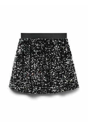 VMBELLA KURZER - A-snit nederdel - black