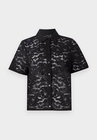 VMHONEY SHIRT - Button-down blouse - black