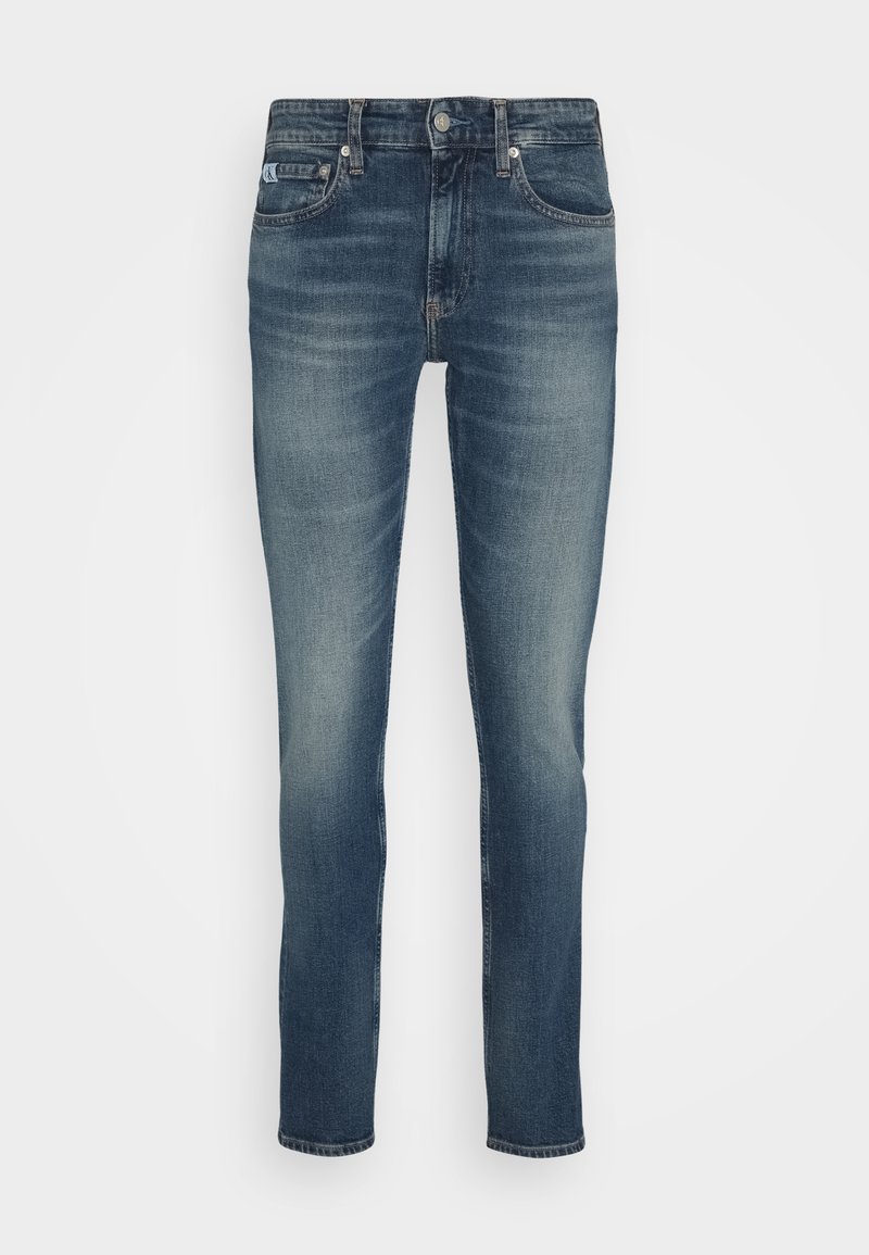 Calvin Klein Jeans Slim fit jeans blauw denim/bluedenim