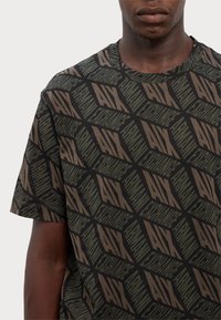 Armani Exchange Marškinėliai su spaudiniu - black