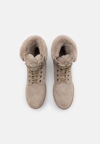 Anna Field Bottines à lacets - beige
