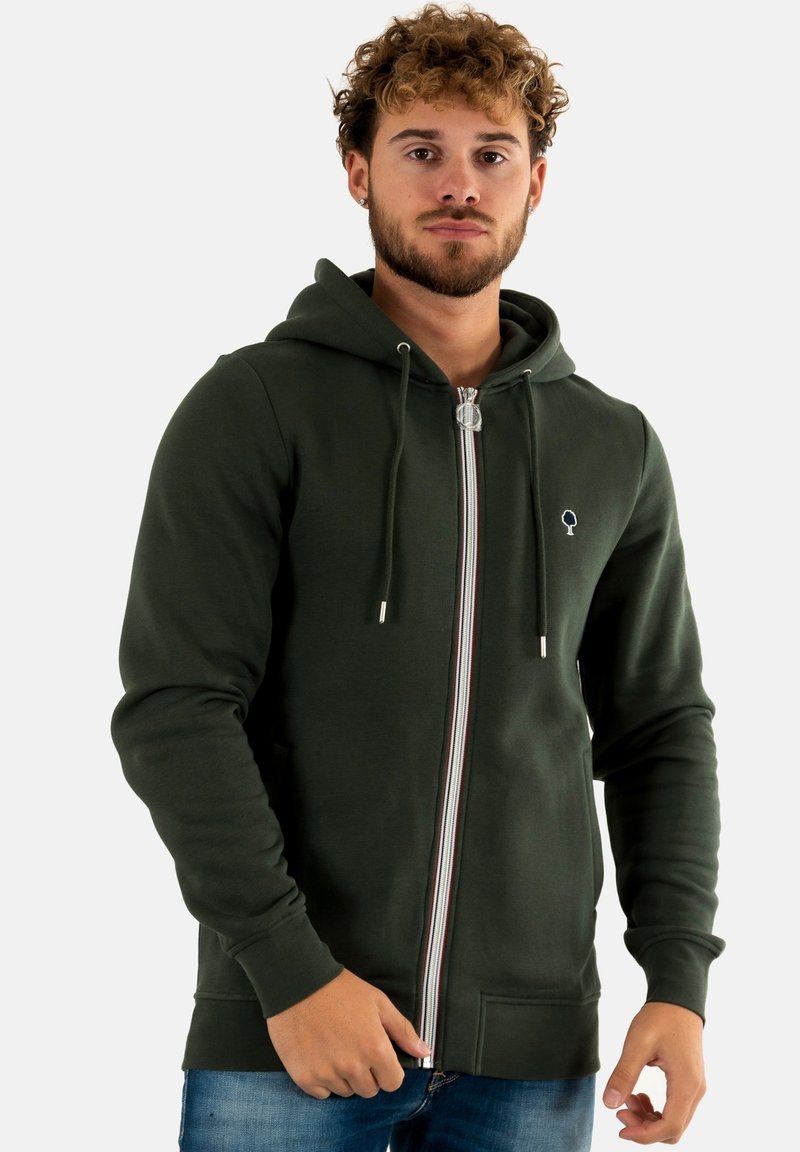 Faguo Sudadera con cremallera - vert