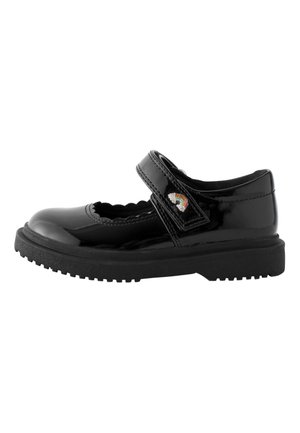 Next, RAINBOW CHUNKY MARY JANE SCHOOL - REGULAR FIT - Ballerinasko m/ rem - black patent
