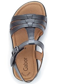 Gabor Plateausandalette - schwarz