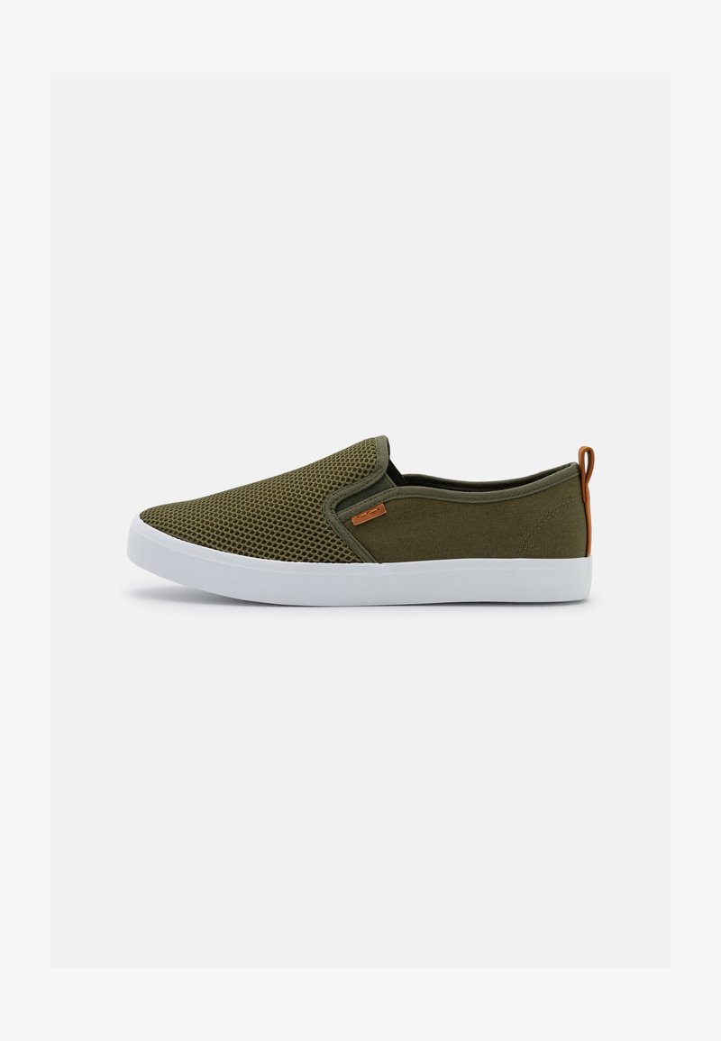 Pier One UNISEX - Sapatos sem atacadores - khaki