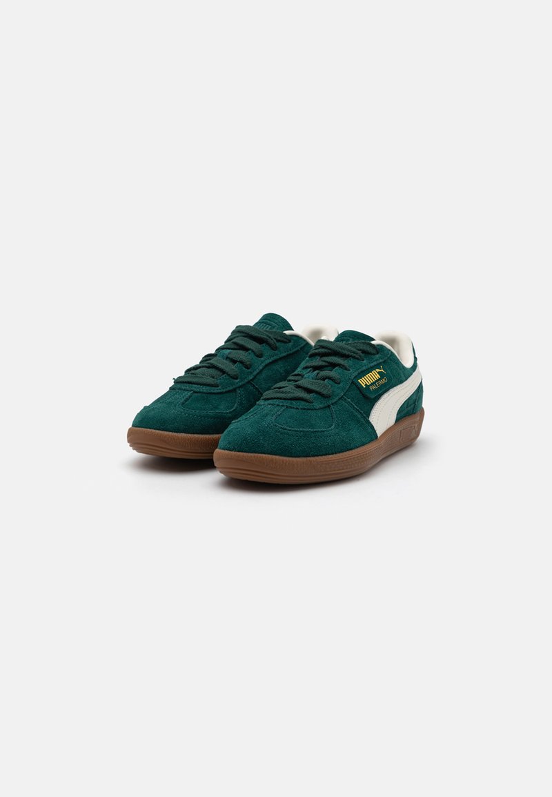 Puma PALERMO UNISEX Trainers dark green/brown/dark green