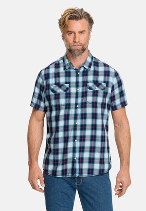 REGULAR FIT - Shirt - vintage indigo karo
