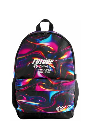 REGULAR FIT - Rucksack - purple glitch print
