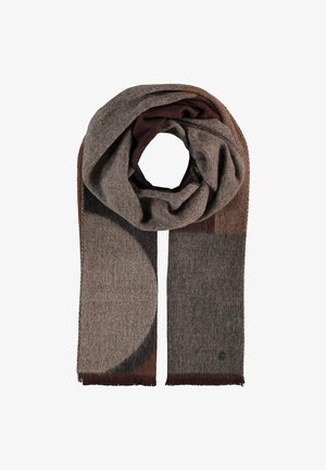 Scarf - fungi brown
