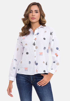 Cipo & Baxx FREIZEIT - Overhemdblouse - white